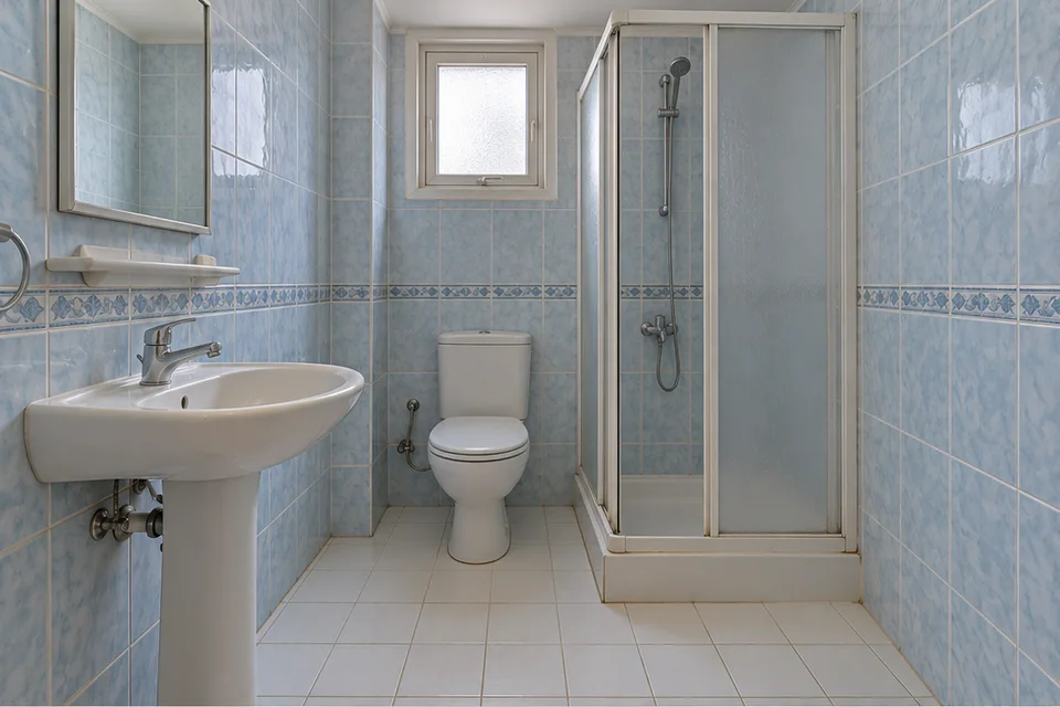 Banyo Yenileme: temsili yenileme öncesi görünüm